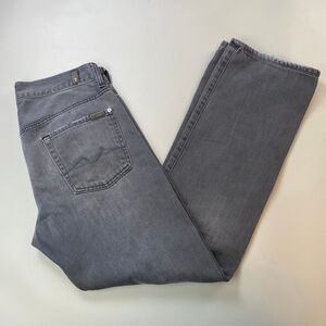 Men's 7 For All Mankind Gray Standard Jeans Waist 30